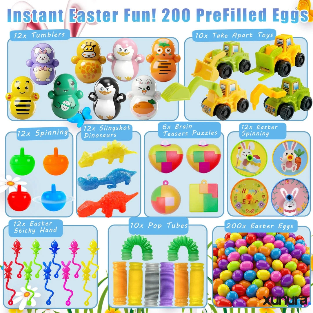Xunura™ - Prefilled Easter Eggs