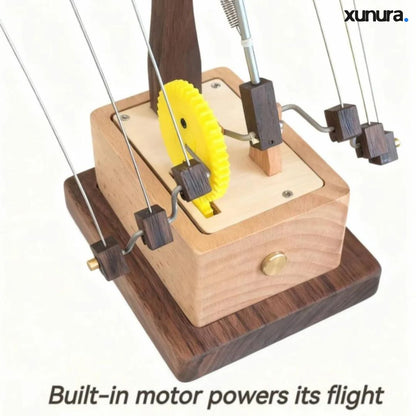 Xunura™ - Handcrafted Wooden Manta Ray Automaton
